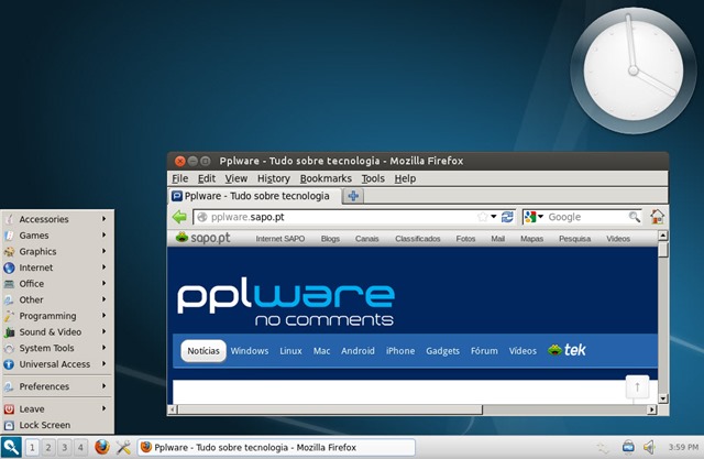 Razor-qt 0.5.2 – Um ambiente gráfico para Linux que voa