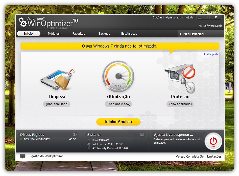 Ashampoo WinOptimizer 10, ainda mais poderoso!