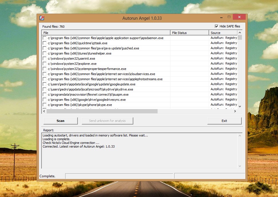 Autorun Angel – Verificar o arranque do Windows, mas pela Net