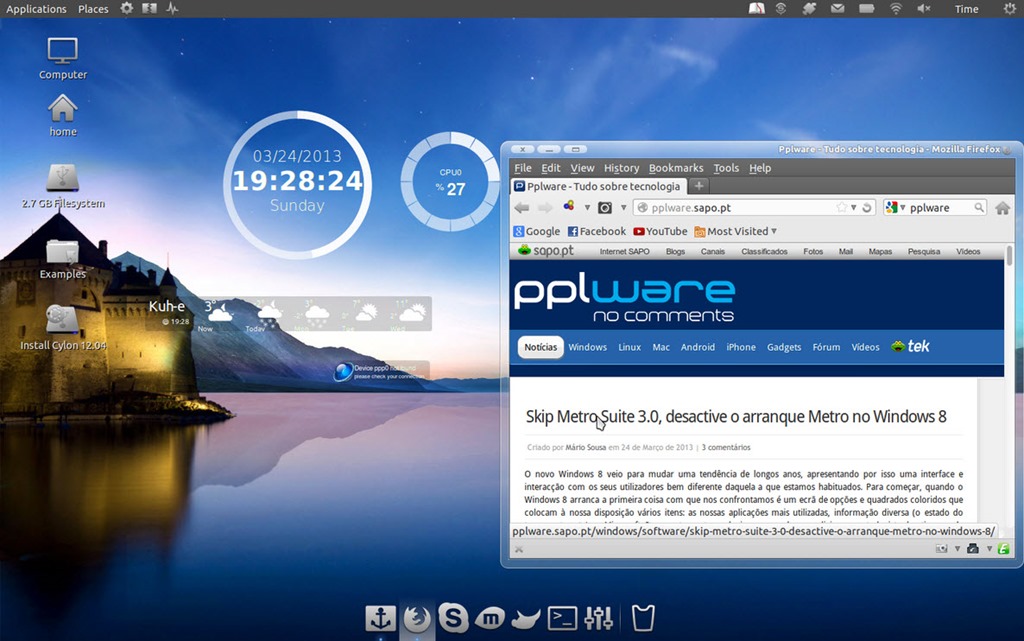 Cylon 12-04 LTS – Distribuição Linux bonita e que impressiona