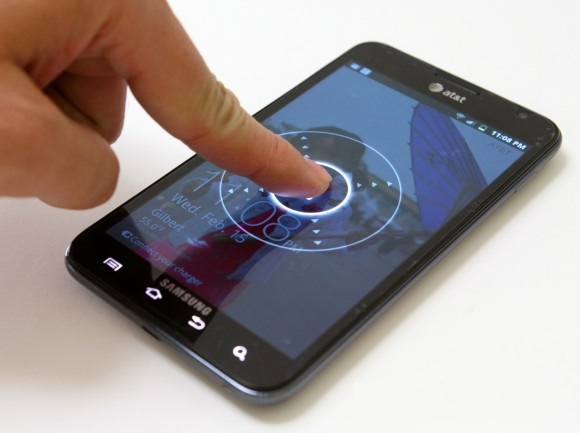 Galaxy Note 2 também tem um bug no bloqueio de ecrã