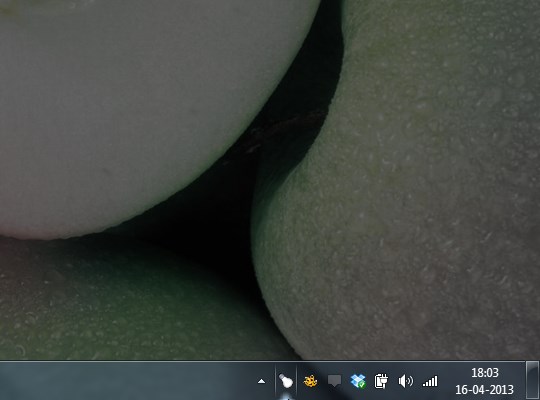 LeDimmer – O foco é a aplicação aberta e não o Desktop