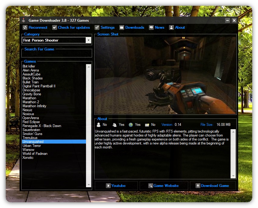 Game Downloader 3.8, todo o tipo de jogos grátis no PC!