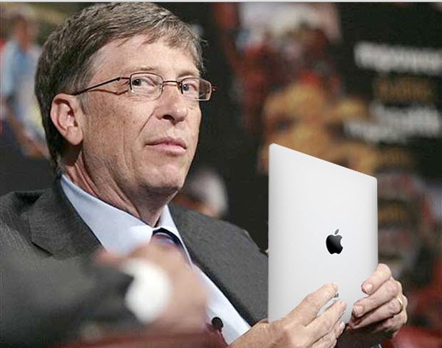 Muitos dos utilizadores do iPad estão frustrados, diz Bill Gates