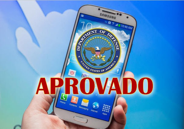 Pentágono aprova o Samsung Galaxy S4