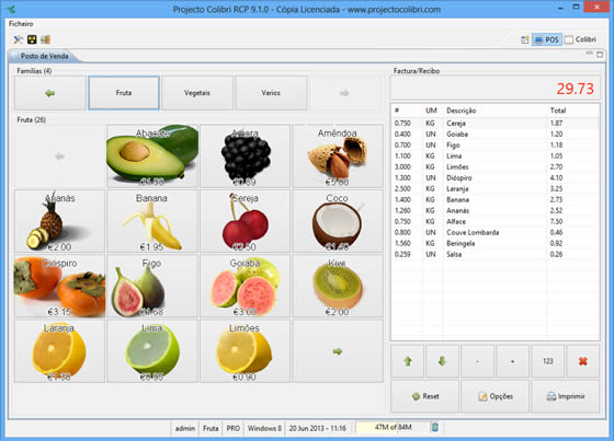 POS Projecto Colibri – Mais e melhor na plataforma Java