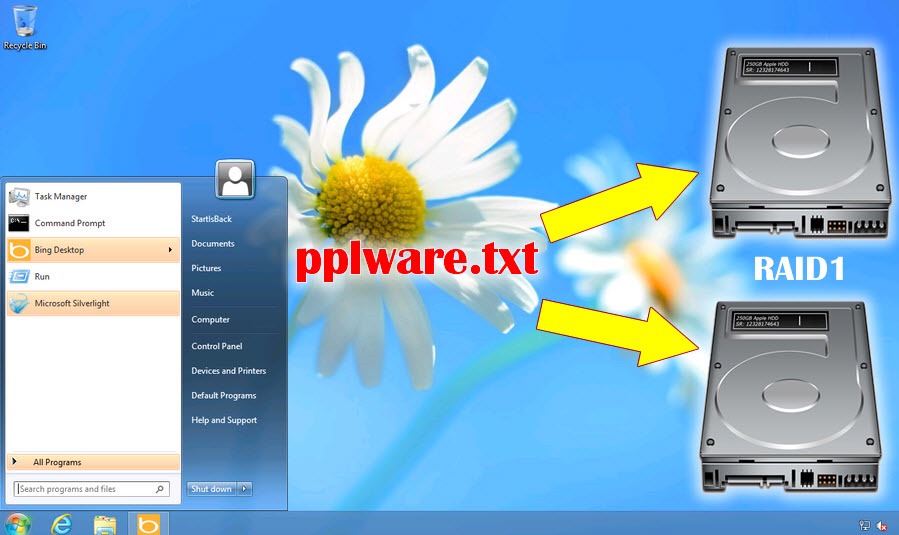 Como ter os discos em RAID-1 no Windows 8?