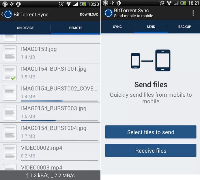 BitTorrent Sync com aplicação para Android disponível