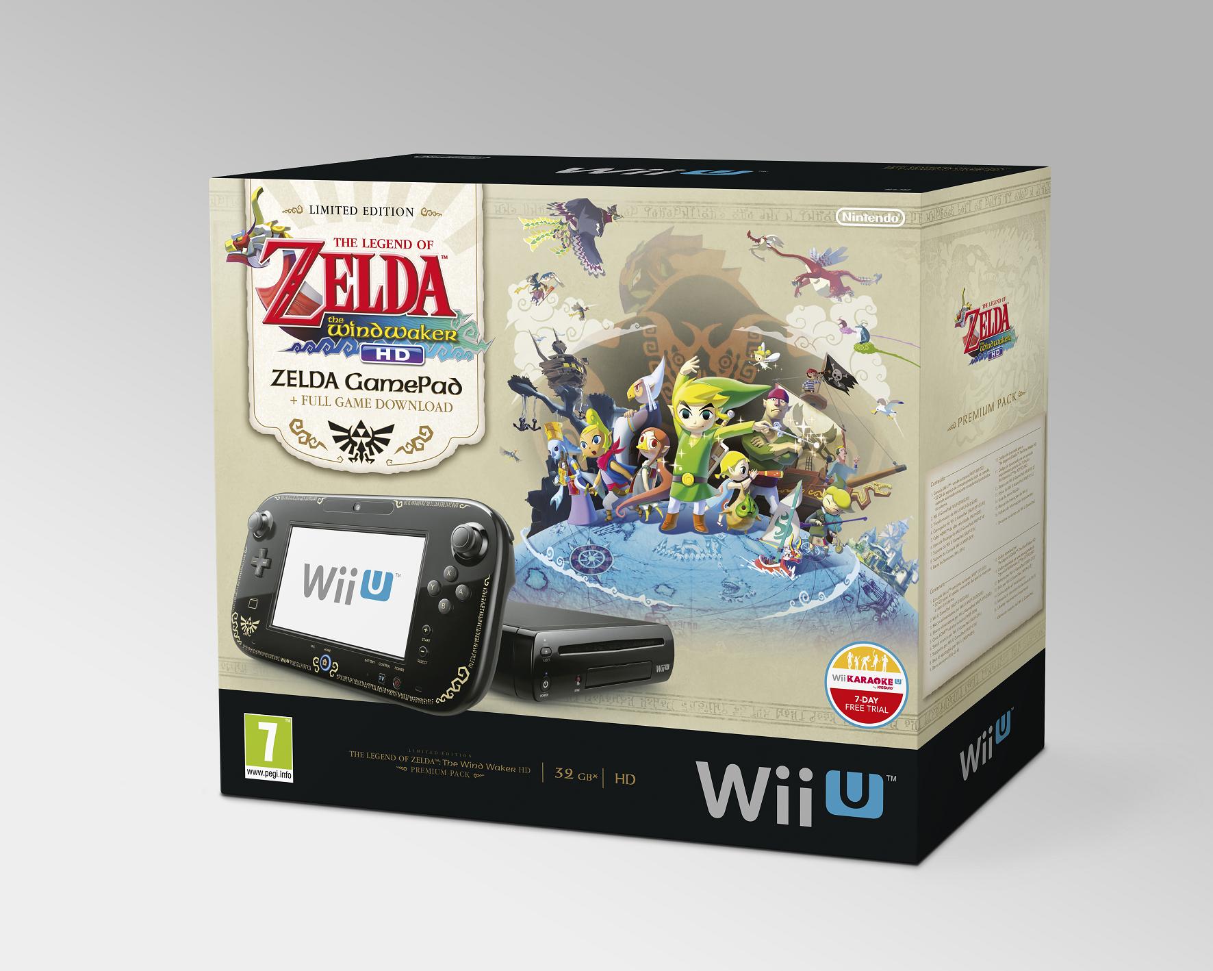 Wii U com The Legend of Zelda: The Wind Waker HD