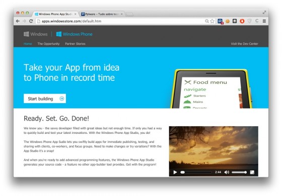 WindowsPhoneAppStudio_1