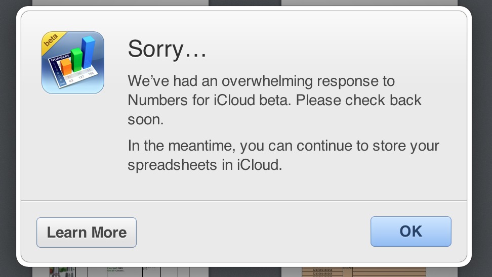 Apple começa a restringir acesso ao iWorks no iCloud beta
