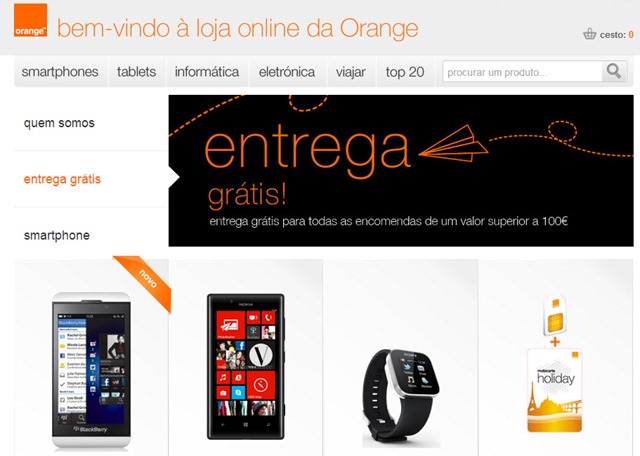Regresso às Aulas na Loja Online da Orange