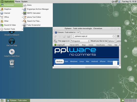 Sabayon 13.08 – Um Linux out-of-the-box baseado no Gentoo