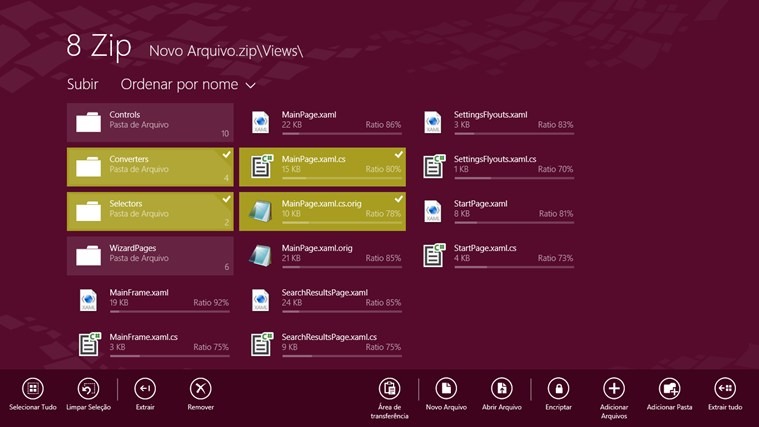 Algumas excelentes borlas na loja de aplicações do Windows 8