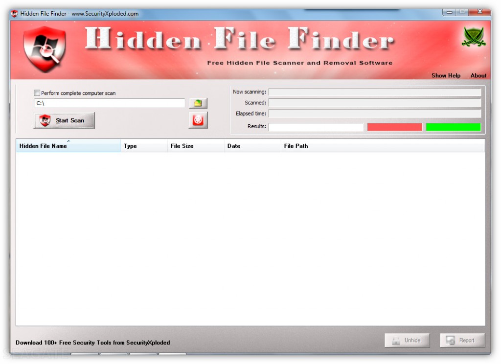 Hidden File Finder, não há ficheiro que se esconda