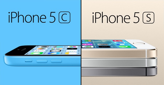 Os novos iPhones 5S e 5C frente a frente