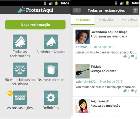ProtestAqui – Apresente reclamações via smartphone
