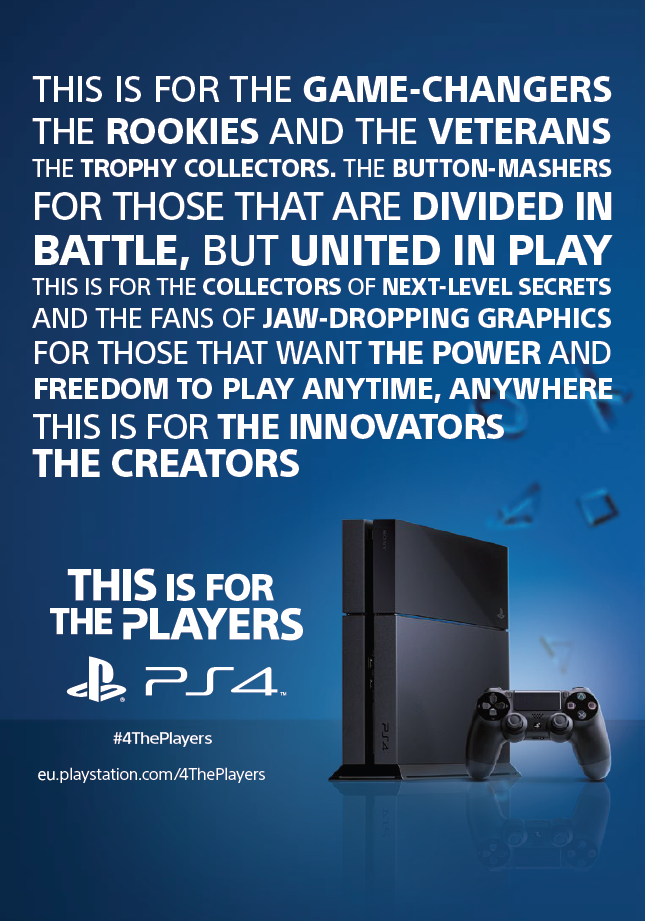 Sony lança Declaration of Play
