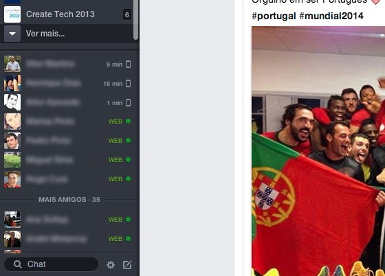 Facebook Messenger Web com novidades