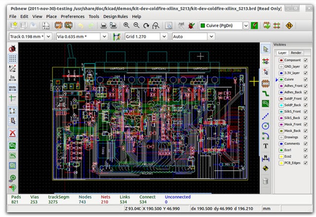 KiCAD – Crie esquemas profissionais e circuitos impressos