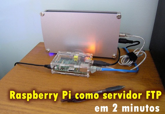 Transforme o seu Raspberry Pi num servidor FTP em 2 minutos