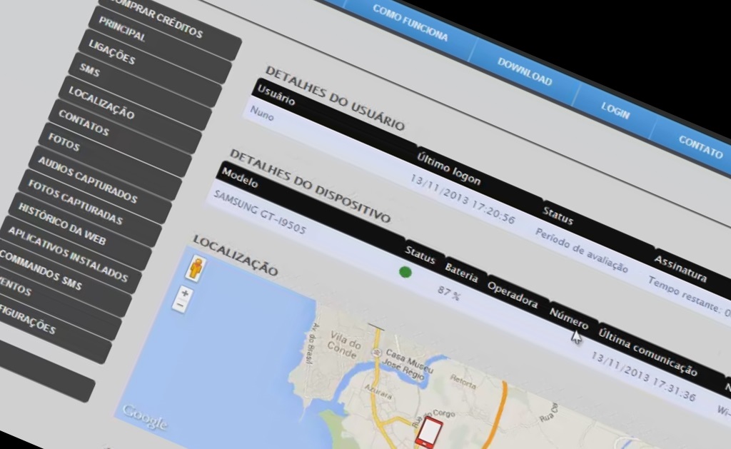 Vídeolog Pplware – ControlMob, um autêntico espião no Android