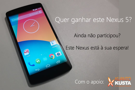 Passatempo Pplware – KuantoKusta… Preços com Nexus 5!