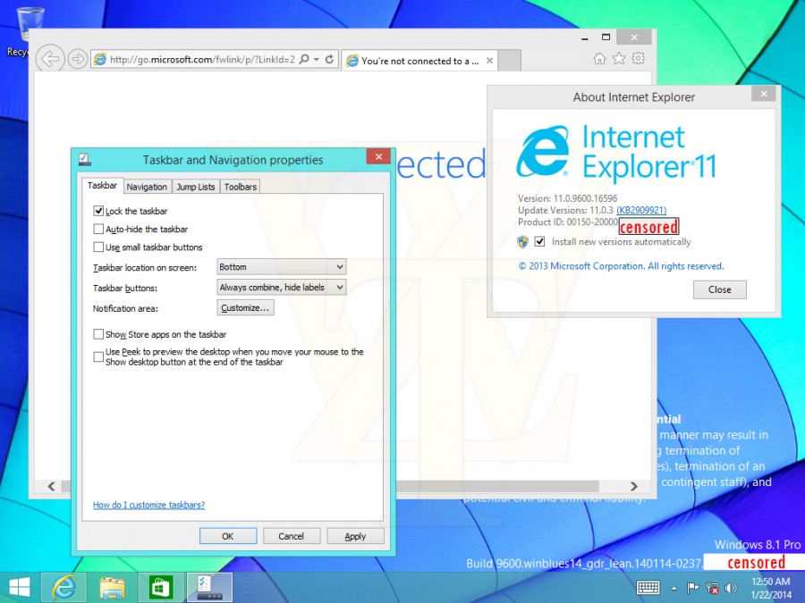 Windows 8.1 Update1 mostra fusão entre Metro UI e desktop