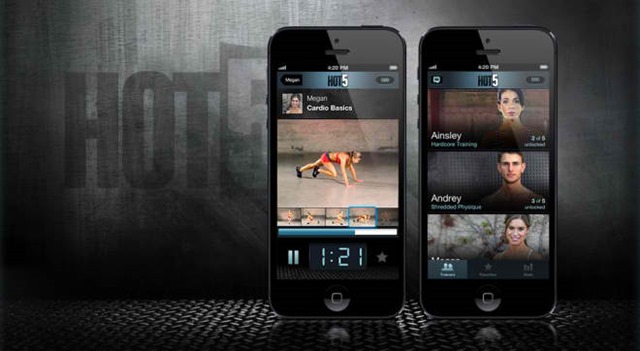 Hot5 Fitness: App com vídeos de exercício físico grátis!