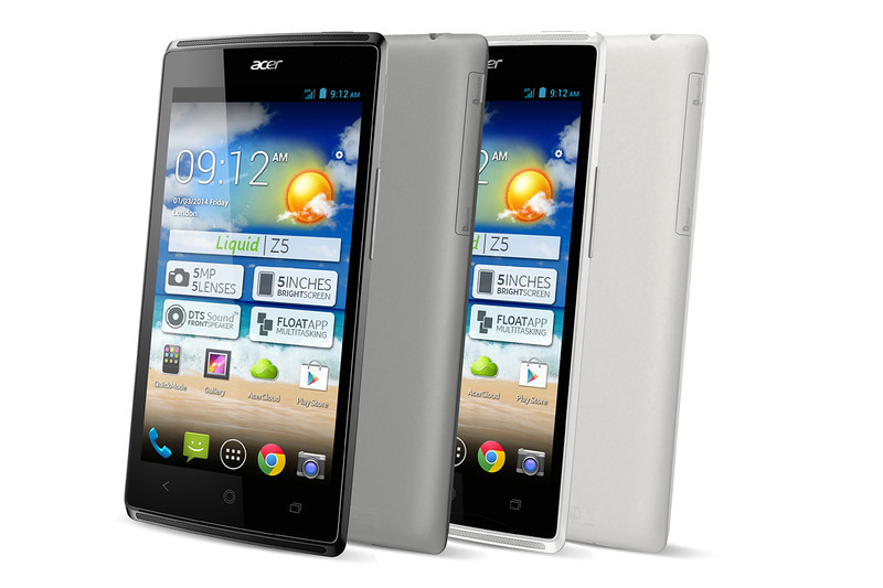 Acer Liquid Z5, ecrã compacto e multitarefas fácil