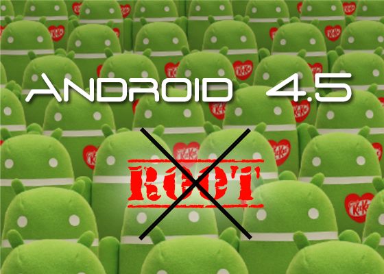 Fazer root no Android 4.5 deverá ser muito mais complicado