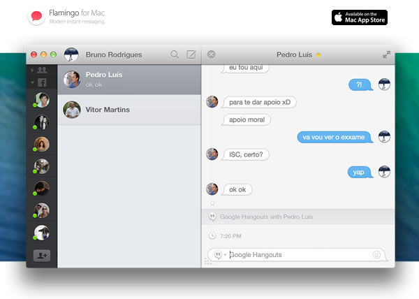 Flamingo é um dos melhores software de gestão de mensagens