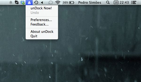 unDock: Remova todas as drives do seu Mac de uma única vez
