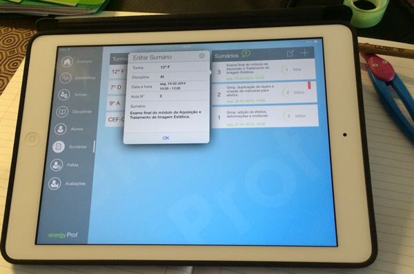 energyProf 2.0 – Se é professor tem de ter esta app no iPad