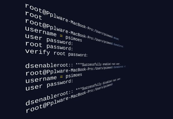 Dica OS X: Sabe como activar o utilizador root no Mac?