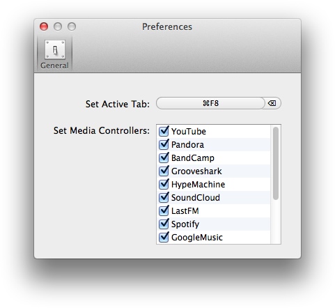 BeardedSpice: Som da Web gerido com teclas de media do Mac