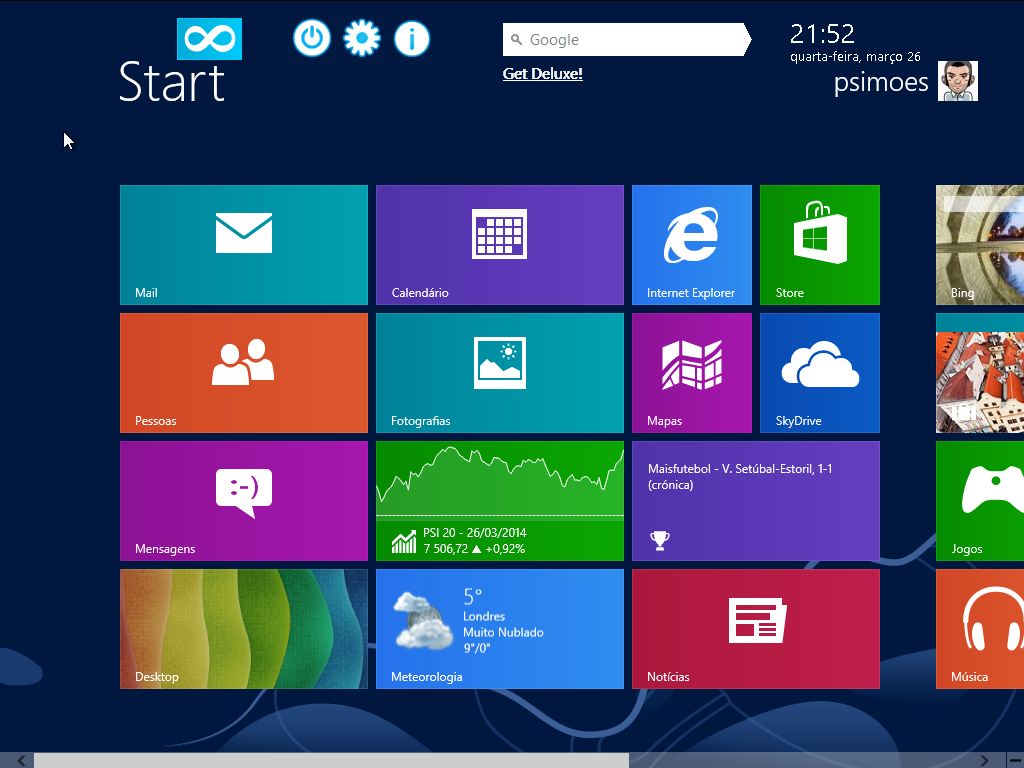Start Screen Unlimited: Complemento útil para a ModernUI