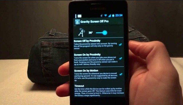 Gravity Screen – A app que liga/desliga o ecrã do Android