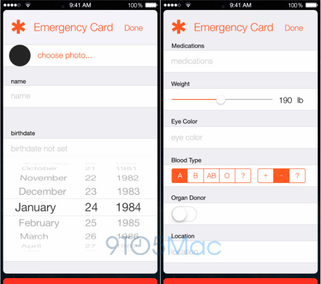 Healthbook – Será esta uma das novas apps do iOS 8?