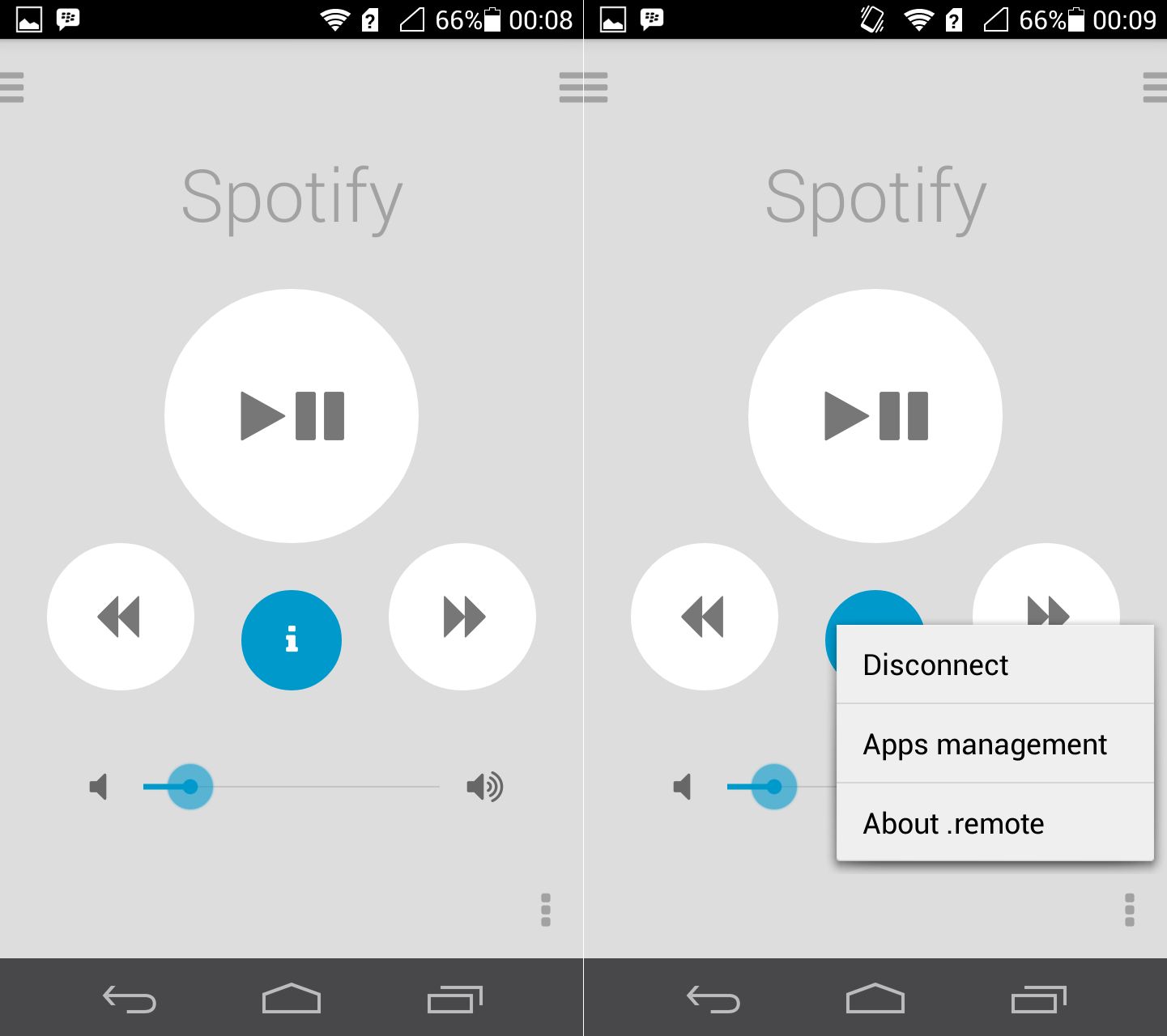 mac.remote – Controlar aplicações áudio do Mac pelo Android