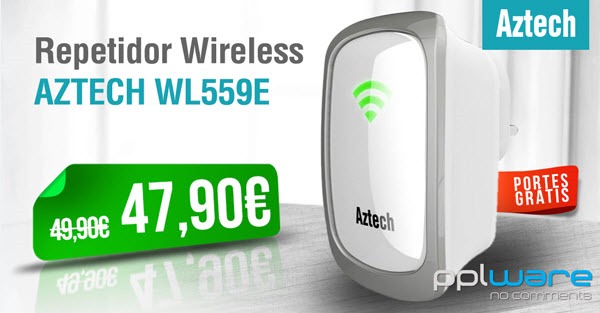 Repetidor Aztech – Promoção Pplware até dia 30 de Abril