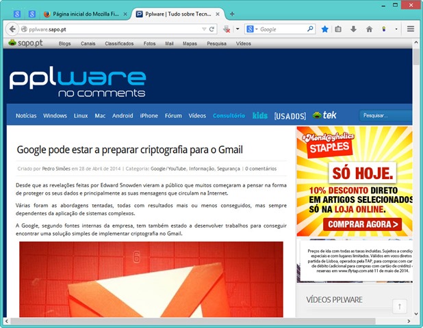 Mozilla acaba de lançar o novo Firefox 29.0