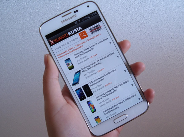 O galaxy S5 é uma máquina fantástica