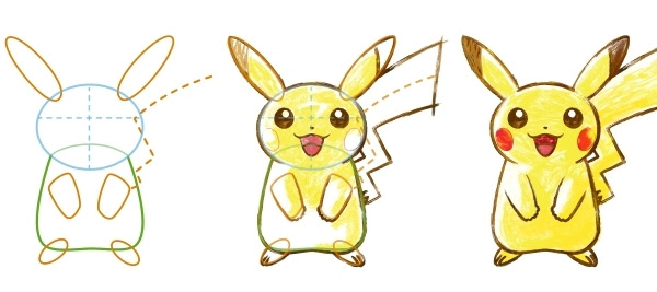 4 de Julho, vamos desenhar Pokémons?