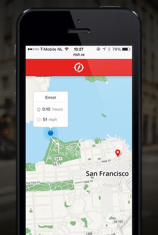 Routeshare: Diga aos seus contactos onde anda e quando chega
