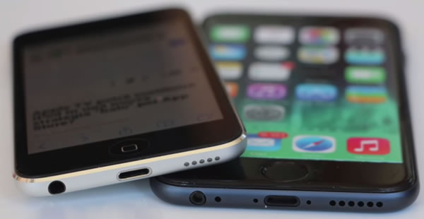 Rumor: Possível iPhone 6 poderá ter a aparência do iPod Touch