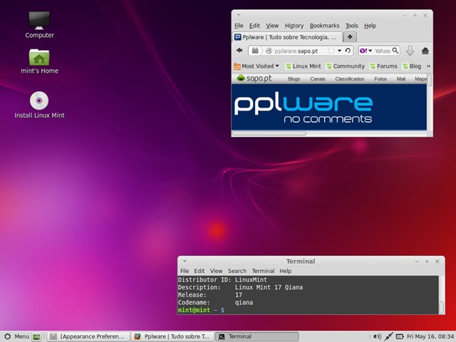 Experimente já o novo Linux Mint 17 “Qiana” RC