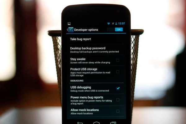 Como esconder o menu Opções de Programador no seu Android