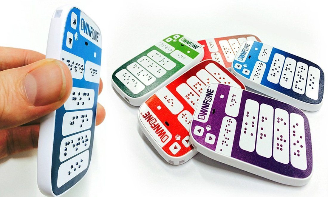 OwnFone – um telemóvel com teclado em Braile
