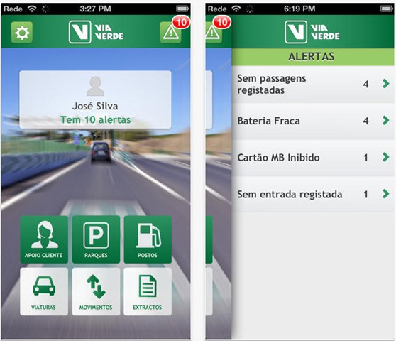 Via Verde disponibilizou app oficial para Android e iOS